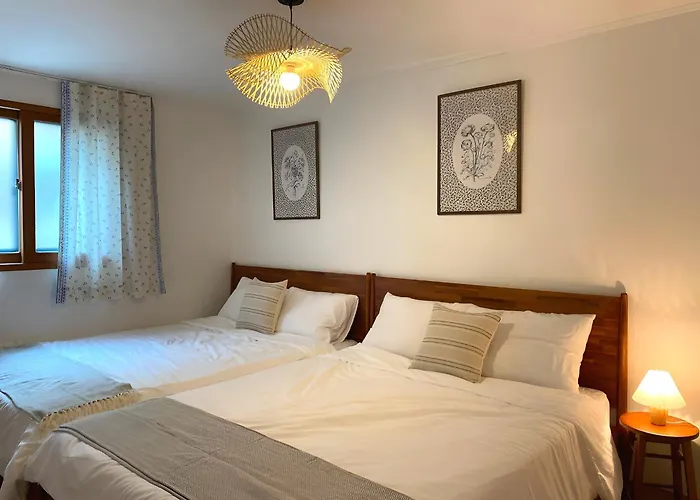 Shinchon 4min Walk, 3 Queen Beds, Spacious Family For 6 Séoul